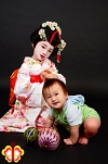 舞妓体験　舞妓変身