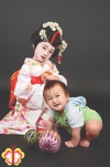 舞妓体験　舞妓変身